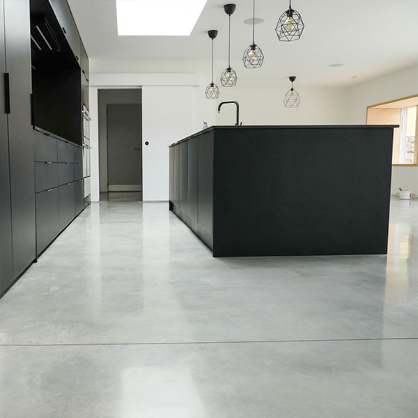 Betonvloer houthalen helchteren